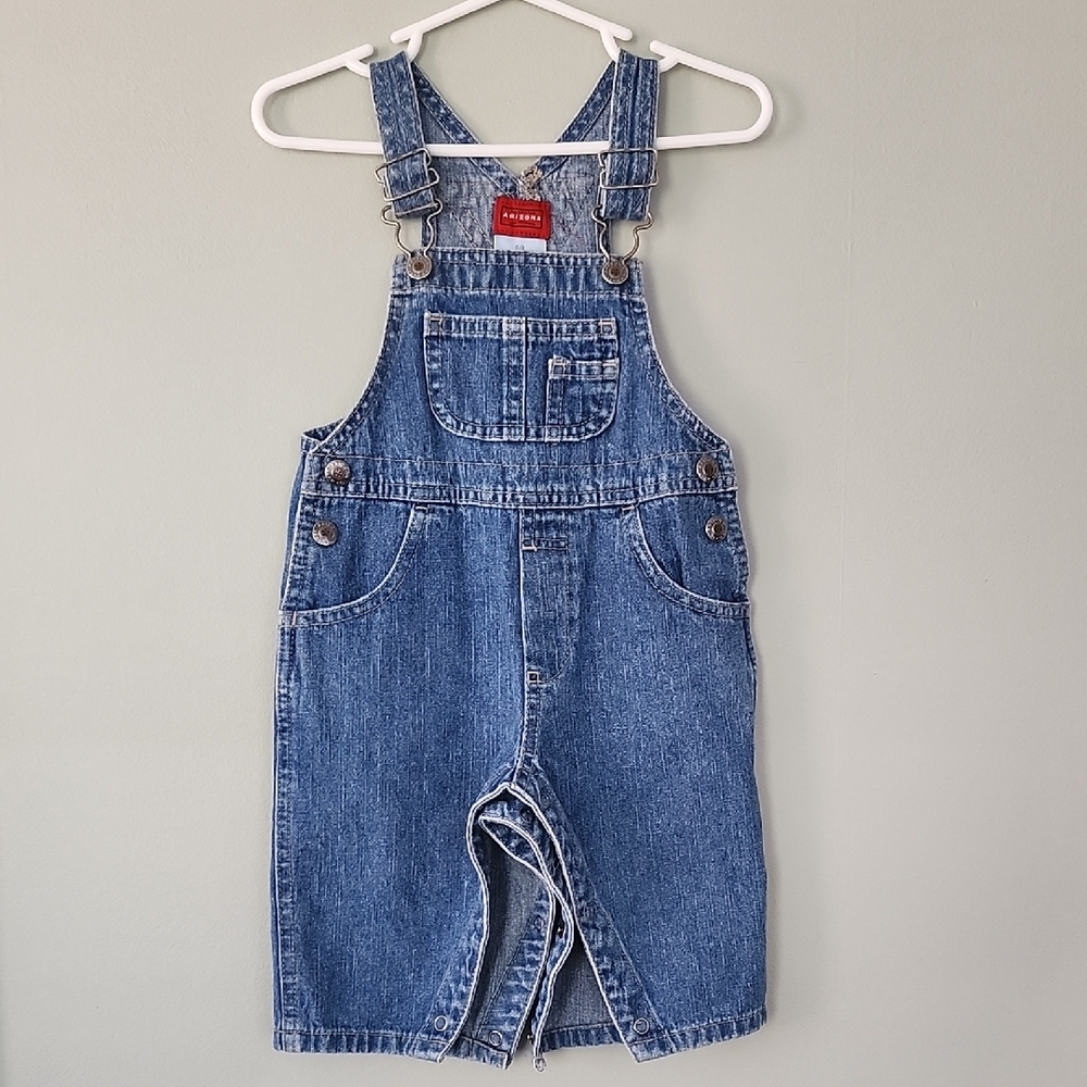Baby Denim Overalls, 6-9M